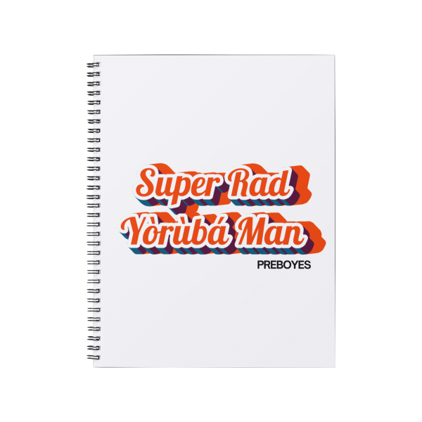 Super Rad Yoruba Man (Notebook)