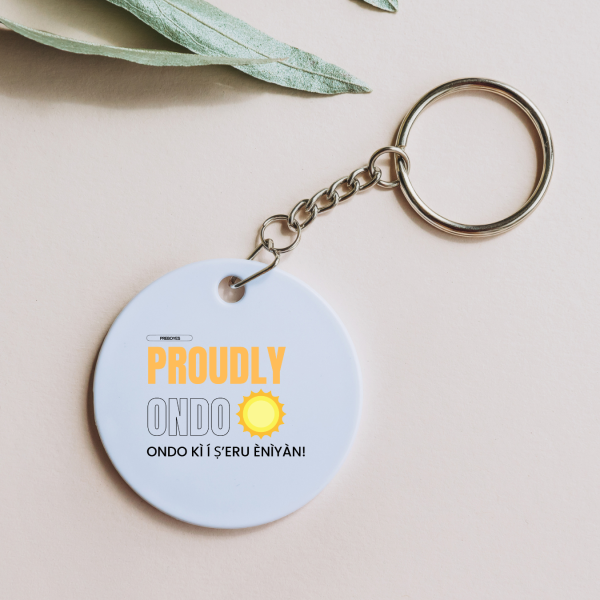 Proudly Ondo (Keychain)
