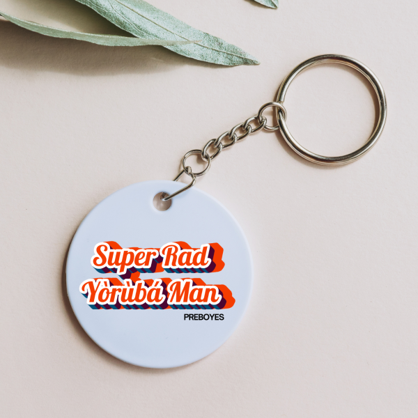 Super Rad Yoruba Man (Keychain)